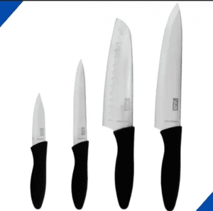 YUZE KIT FACAS LINHA TITANIUM SILVER EDITION