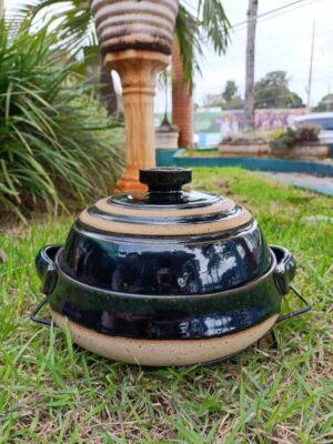 PANELA DE PÃO REFRATARIA TAMANHO P - PÃES ATÉ 500G