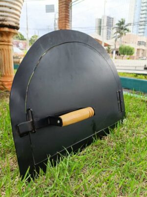 PORTA PARA FORNO DE PIZZARIA - PRETA