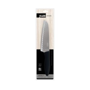 FACA TITANIUM SILVER SANTOKU 7 - YUZE